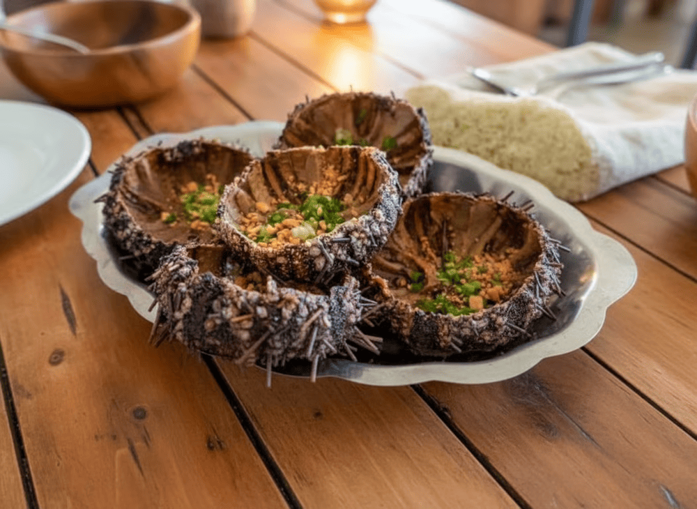 Nhum biển nướng l&agrave; m&oacute;n đặc sản bạn nhất định n&ecirc;n thử.